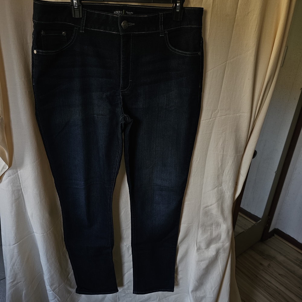 Riders by Lee Women's Skinny Jeans - Dark Blue